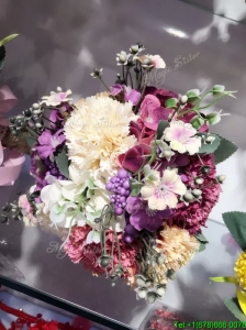 Lovely Multi Color Wedding Bouquet for Bride