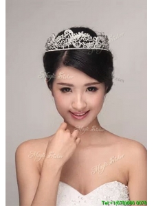 Cheap Silver Tiaras with Beading
