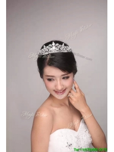 Cute Beaded Tiaras in Silver for 2017