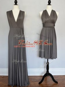 Beauteous Sleeveless Lace Up Floor Length Ruching Court Dresses for Sweet 16