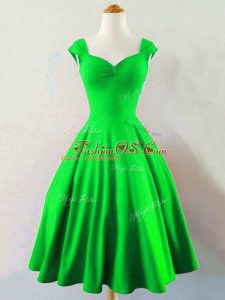 Custom Designed Wedding Guest Dresses Prom and Party and Wedding Party with Ruching Straps Sleeveless Lace Up