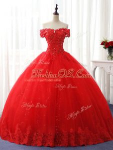 Adorable Sleeveless Lace Up Floor Length Beading and Ruffles Quinceanera Gowns