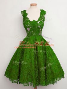 Straps Sleeveless Lace Dama Dress for Quinceanera Lace Lace Up