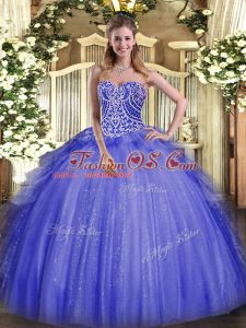 Organza Sleeveless Floor Length Vestidos de Quinceanera and Beading and Ruffles