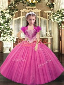 Cheap Sleeveless Beading Lace Up Pageant Dress Womens