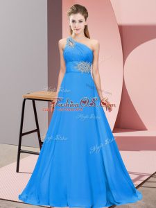 Deluxe Sleeveless Beading Lace Up Homecoming Dress