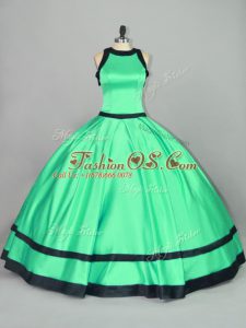 Clearance Sleeveless Ruching Zipper Quinceanera Dress