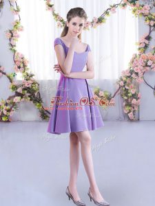 Pretty Straps Cap Sleeves Chiffon Wedding Guest Dresses Ruching Zipper