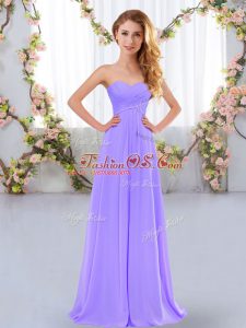 Top Selling Sleeveless Ruching Lace Up Quinceanera Court Dresses