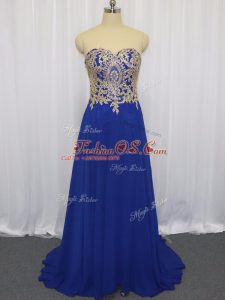 Decent Sleeveless Brush Train Zipper Lace and Appliques