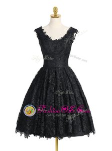 Sleeveless Lace Zipper Mother Of The Bride Dress