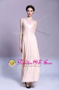 Fabulous Square Sleeveless Satin Evening Dress Pattern Criss Cross