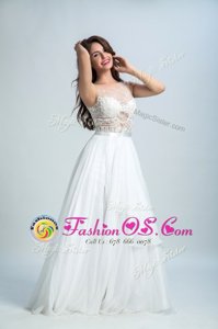 Bateau Sleeveless Tulle Dress for Prom Lace Zipper