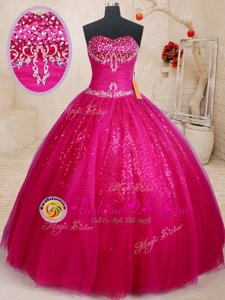 Sexy Straps Sleeveless Organza Quinceanera Gowns Beading and Pick Ups Lace Up
