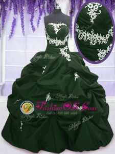 Sleeveless Appliques and Pick Ups Lace Up Sweet 16 Dresses