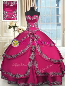 Ruffled Floor Length Wine Red Quinceanera Dresses Sweetheart Sleeveless Lace Up