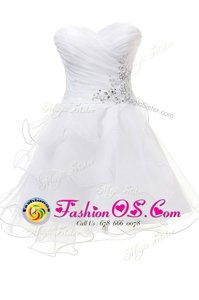 New Arrival Sleeveless Appliques Criss Cross Dress for Prom