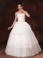 Designer Ball Gown Appliques Sweetheart 2013 New Style Wedding Dress In Huntsville Alabama