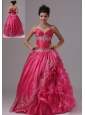 Ruffled Layers Appliques and Sweetheart For Prom Dress In Alabama