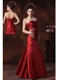 Stylish Beading Taffeta Column Fitted Floor-length Prom / Evening Dress
