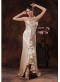 Champagne Brush Train Mother Of The Bride Dress In Montgomery Alabama