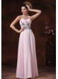 Sweetheart Baby Pink For 2013 Prom Dress With Appliques Decorate Waist