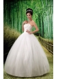 Lace-up Ball Gown Strapless Wedding Dress For Custom Made Floor-length