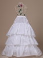Hot Selling Taffeta Brush Train Wedding Petticoats