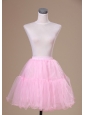 Mini-length Customize 2013 Baby Pink Petticoat