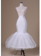 Popular Tulle and Elastic Woven Satin Mermaid Petticoat