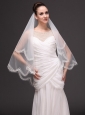 Two-tier Tulle Wedding Veil On Sale