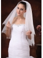 Beautiful Beading Tulle Bridal Veils For Wedding