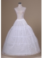 Fashionable Tulle and Organza Floor-length Wedding Petticoat