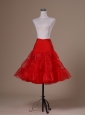 Hot Selling Red Organza Mini-length Petticoat