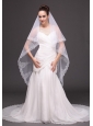 Lace Tulle Fashionable Bridal Veils For Wedding
