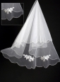 Organza Lace Appliques Bridal / Wedding Veils