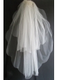 Pearl Decorate Beautiful Tulle Wedding Veils