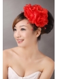 Red Imitation Pearls Headpieces For Party