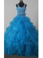 Gorgeous Beading Pick-ups Little Girl Pageant Dress Ball Gown Scoop Floor-length