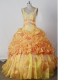 Popular Appliques With Beading Ball Gown Little Girl Pageant Dress Sweetheart Strap Floor-length