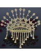 Classical Tiara With Rhinestones Accents
