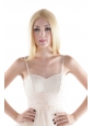 Long Synthetic Blonde Straight Hair Wig