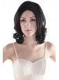 Short Human Hair Black Curly Hair Wig