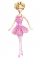 Beading Princess Mini-length Pink Quinceanera Doll Dress
