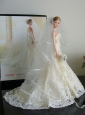 The Most Amazing Wedding Dress With Court Train Made To Fit The Quinceanera Doll