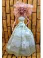 Cute Yellow Green Party Dress Made To Fit The Quinceanera Doll