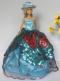 Free Shipment Quinceanera Doll Lace And Sequins Clothes Party Dresses Gown