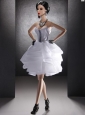 New Fashion Holiday Dress White Organza For Quinceanera Doll