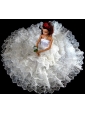 Exclusive Wedding Clothes Ruffled Layers Quinceanera Doll Dress