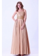 Beaded Prom / Evening Dress With Ankle-length Chiffon